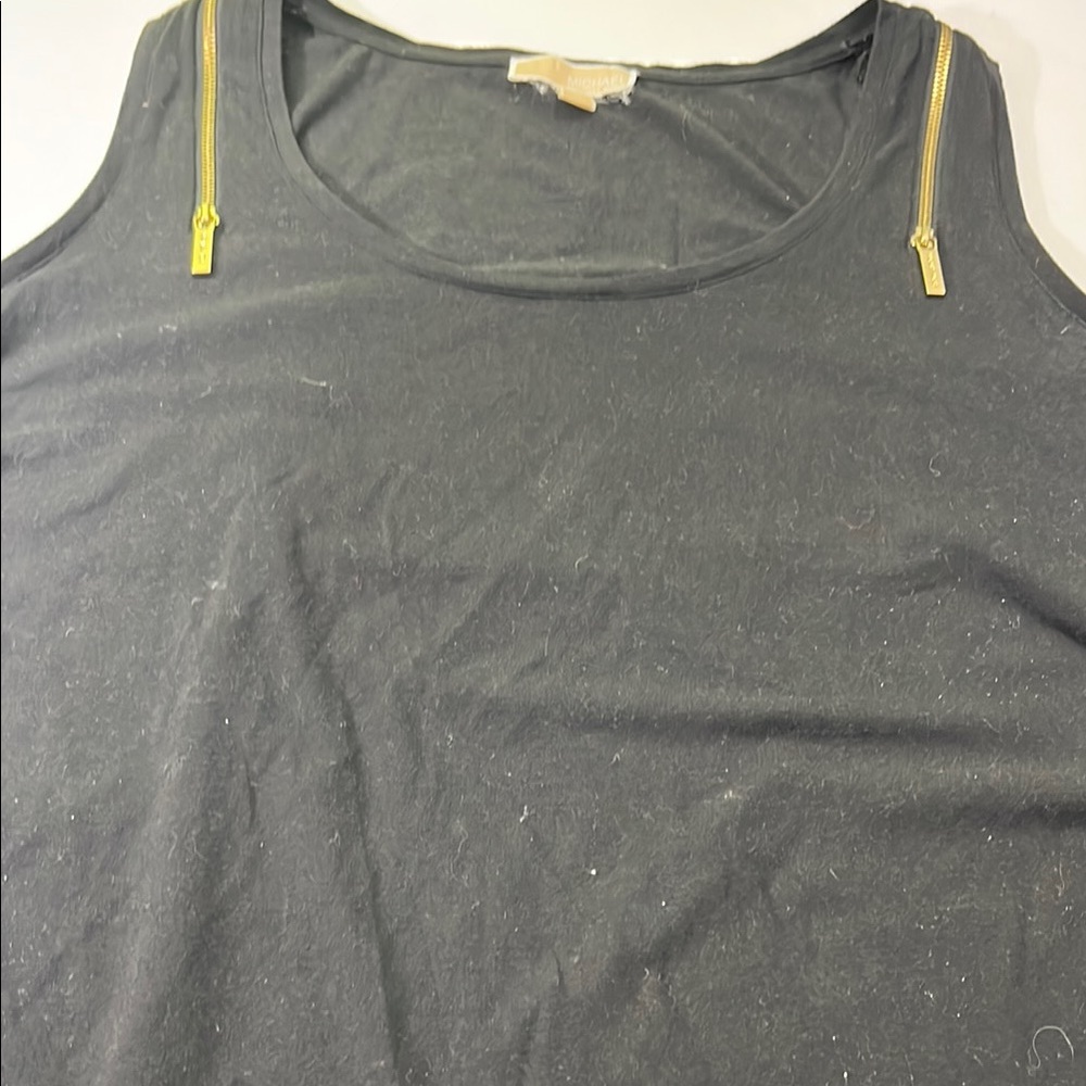 Michael Kors Black Sleeveless Top - Picture 2 of 16